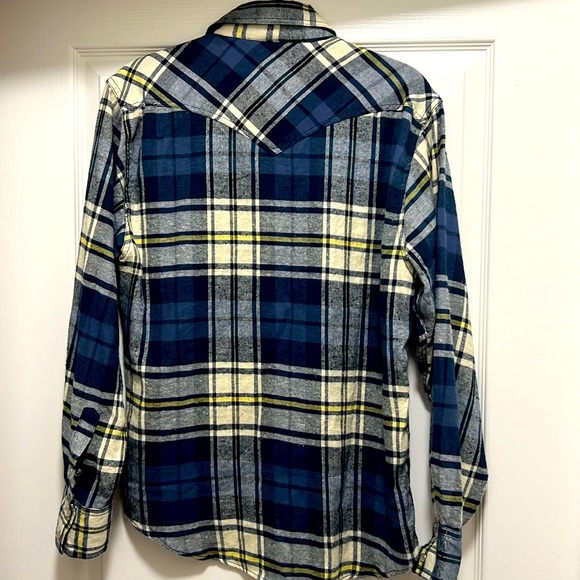🏄🏻‍♂️🏄🏻‍♂️🏄🏻‍♂️DITCH PLAINS FLANNEL SHIRT NWOT SIZE LARGE 🏄🏻‍♂️🏄🏻‍♂️ - Picture 6 of 6
